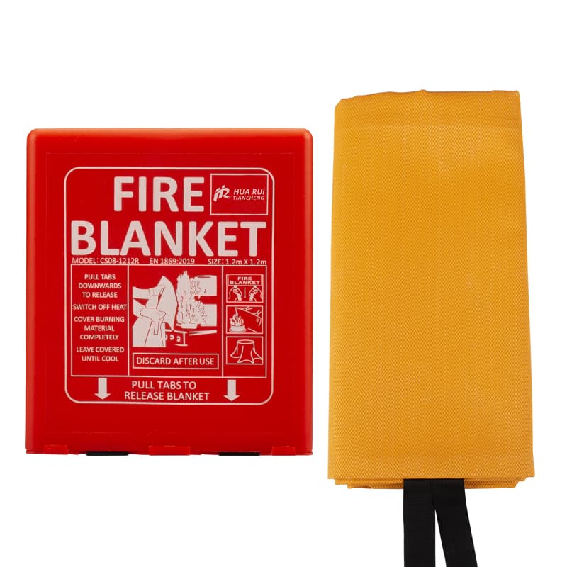Silicone fire blanket Wholesale 1m*1m for kitchen lab hotel