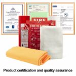 prepared hero fire blanket Flame Retardant Fiberglass Fire Blanket For Kitchen
