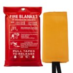 Silicone fire blanket Wholesale 1m*1m for kitchen lab hotel