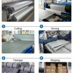 Bridgehill car fire blanket 19.8 x 26 ft Wholesale Price flame retardant for parking lot