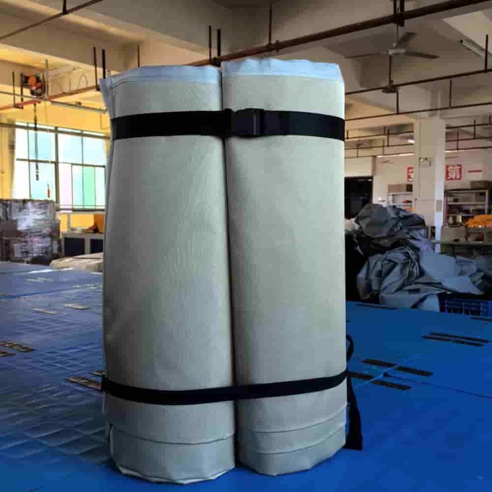 Professional High Silica Vehicle fire blanket 20ft X 30ft fire blanket for Charge Station