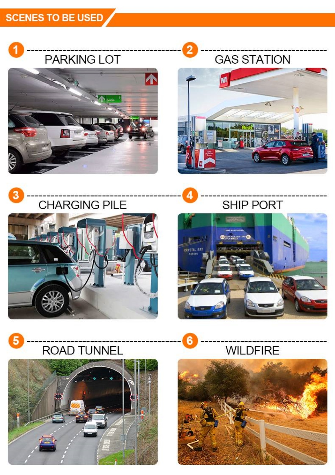 6m*8m ferry car fire blanket Emergency Fire Blanket Factory Wholesale
