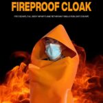 Fiberglass Fire escape Fire escape high temperature resistance fireproof cloak