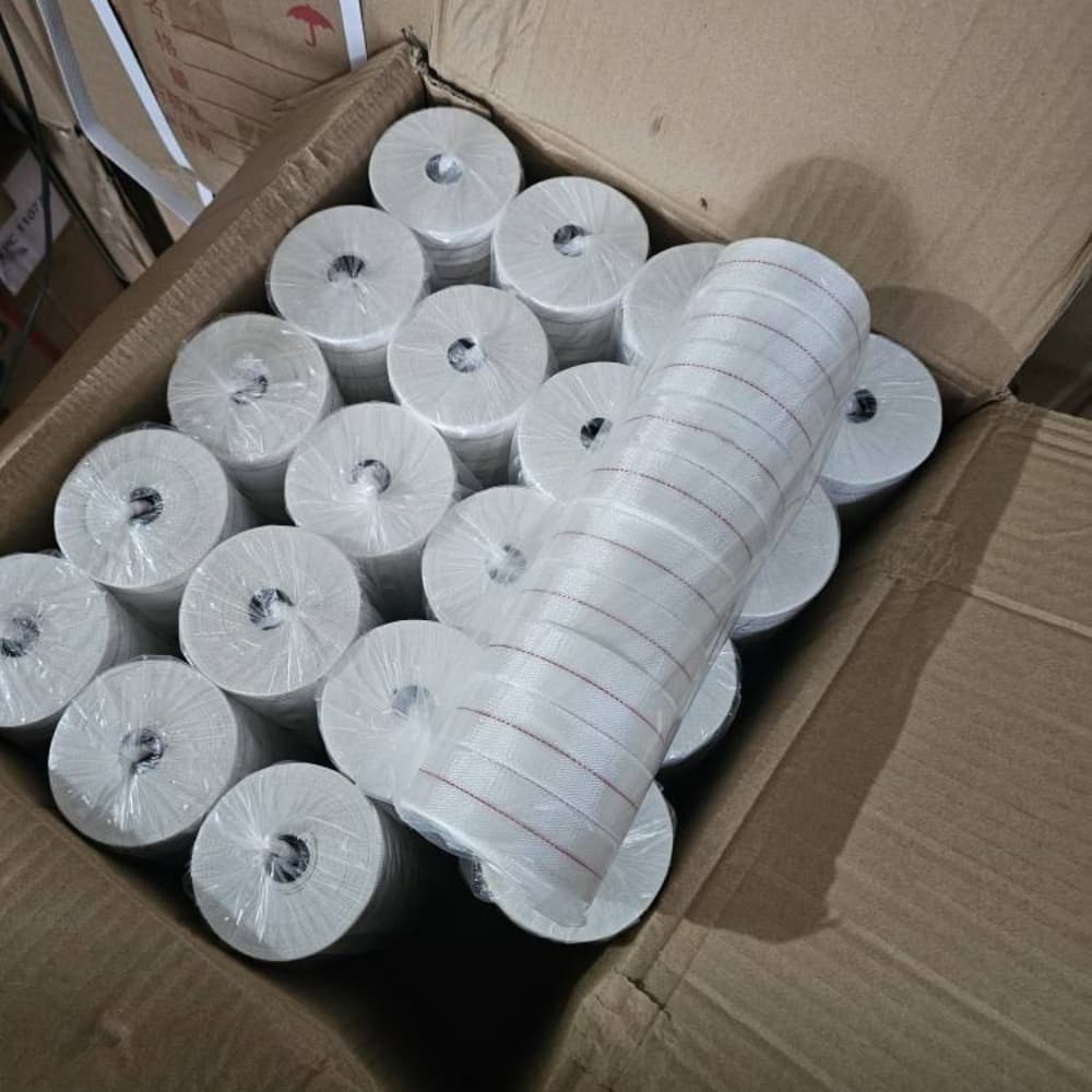Alkali-free fiber glass tape high-temperature resistance for cable