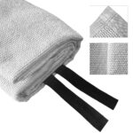 Bulk Fiberglass Cloth Fire Blanket 1m*1m heavy fire blanket