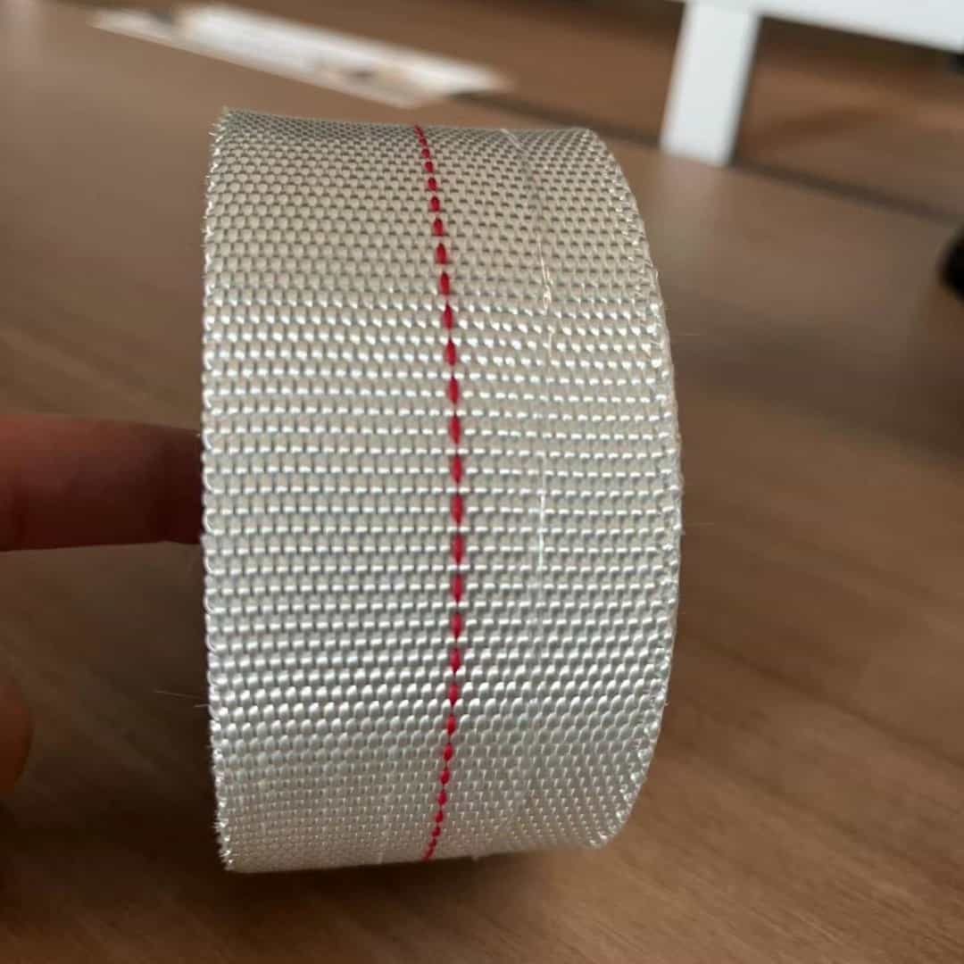 Alkali-free fiberglass tape high-temperature resistance for cable