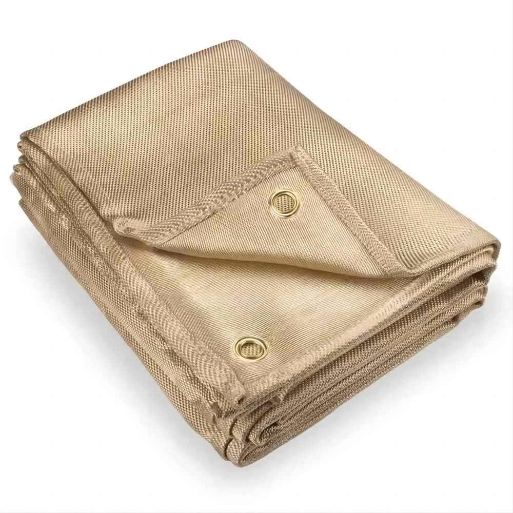 Welding blanket HT800 fiberglass fabric roll wowen  4ft X 6ft