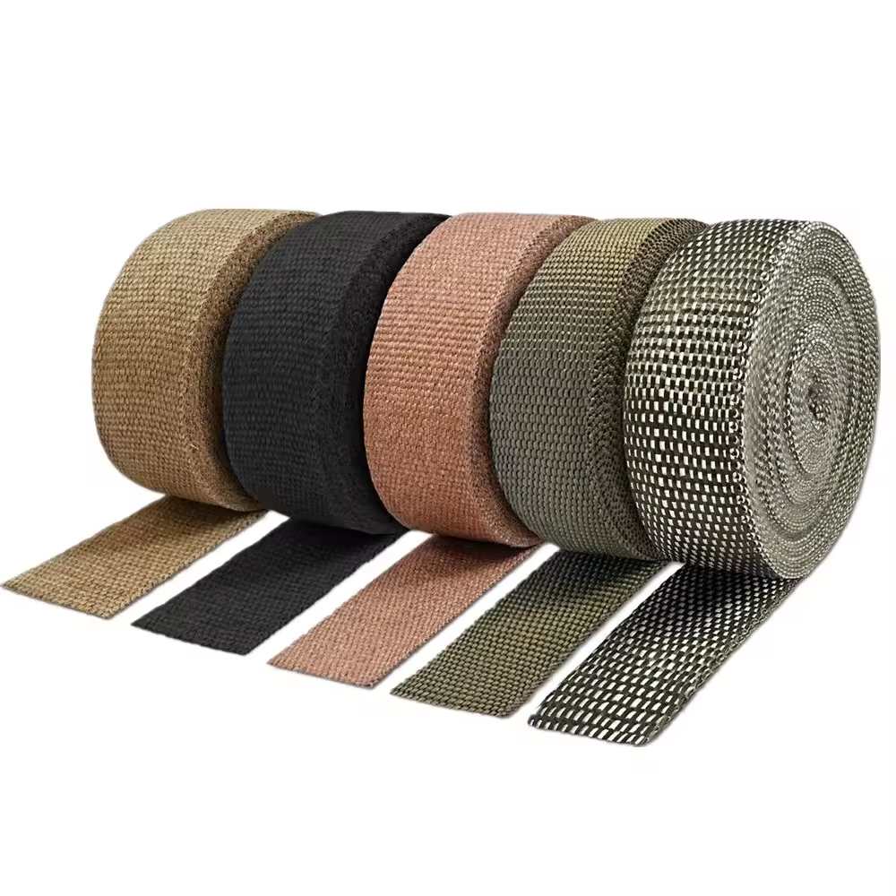 Exhaust pipe tape for Motorcycle Car Engine Heat Insulation Tape 2” 5/10/15 meters