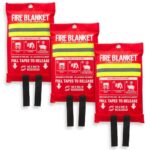 prepared hero fire blanket for lithium ion battery